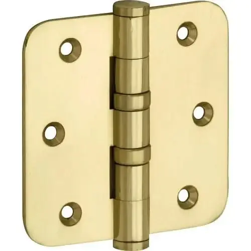 Betrouwbaar Artitec Mi Satori Kogellagerscharnier ronde hoek vlak 89x89mm messing gelakt