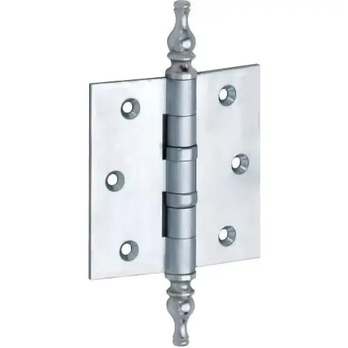Artitec Mi Satori Kogellagerscharnier rechte hoek vaas 89x89mm mat chroom Op = Op