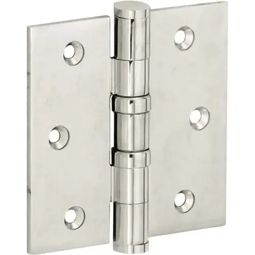 Hete Deal Artitec Mi Satori Kogellagerscharnier rechte hoek vlak 89x89mm glans nikkel