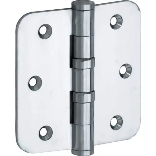 Artitec Mi Satori Kogellagerscharnier ronde hoek vlak 89x89mm glans chroom Dagaanbieding