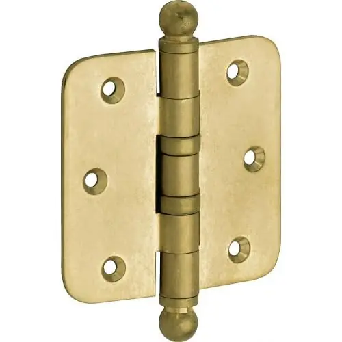 Artitec Mi Satori Kogellagerscharnier ronde hoek bol 89x89mm messing antiek Express Levering