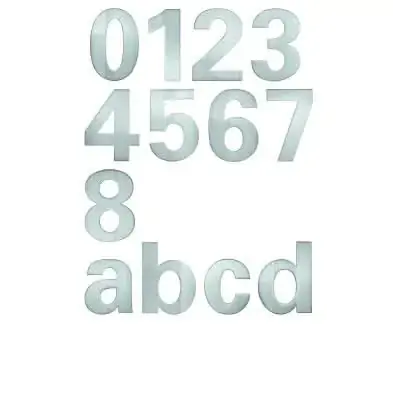Shop Nu Artitec Mi Satori Huiscijfer 4 rvs mat 120 mm