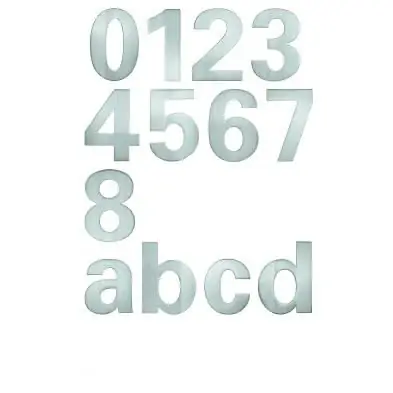 Exclusieve Aanbieding Artitec Mi Satori Huisletter C rvs mat 120 mm