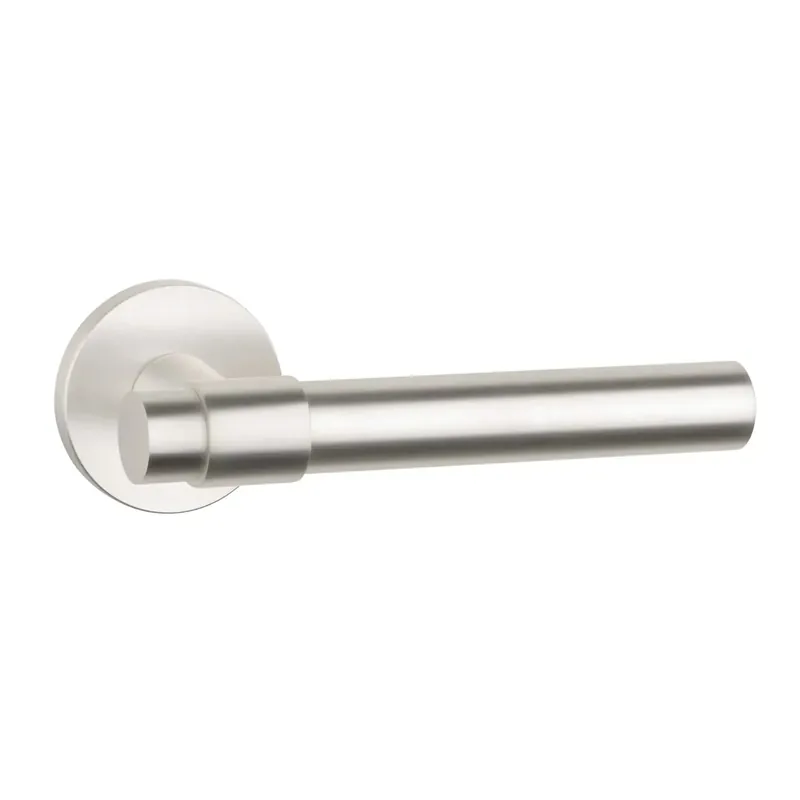 Bestel Nu APRILE deurklinken BELLISA Ø52x7mm Pearl silver op rond rozet