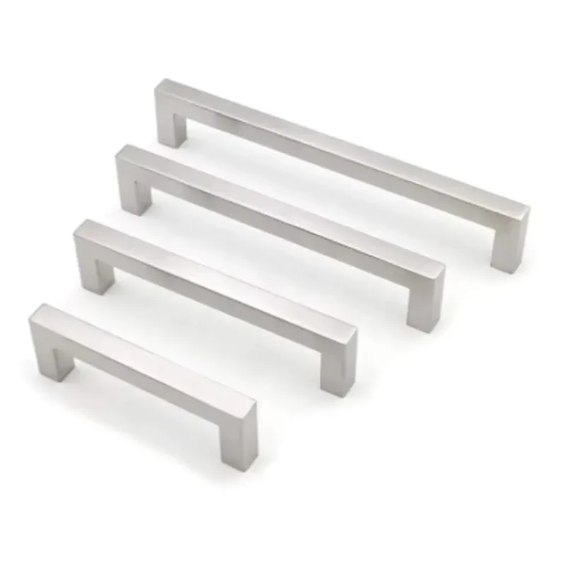 Moderne Meubelgreep Vierkant 12 x 35 x 224 mm RVS Alleen Vandaag