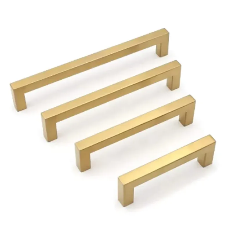 Must-Have Moderne Meubelgreep Vierkant 12 x 35 x 96 mm Goud