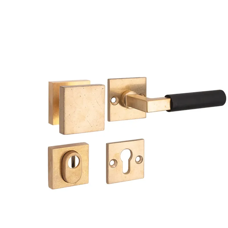Artitec Mi Satori SKG3 knop/kruk op rozet Bauhaus ebben m/ KTB messing antiek Lage Kosten