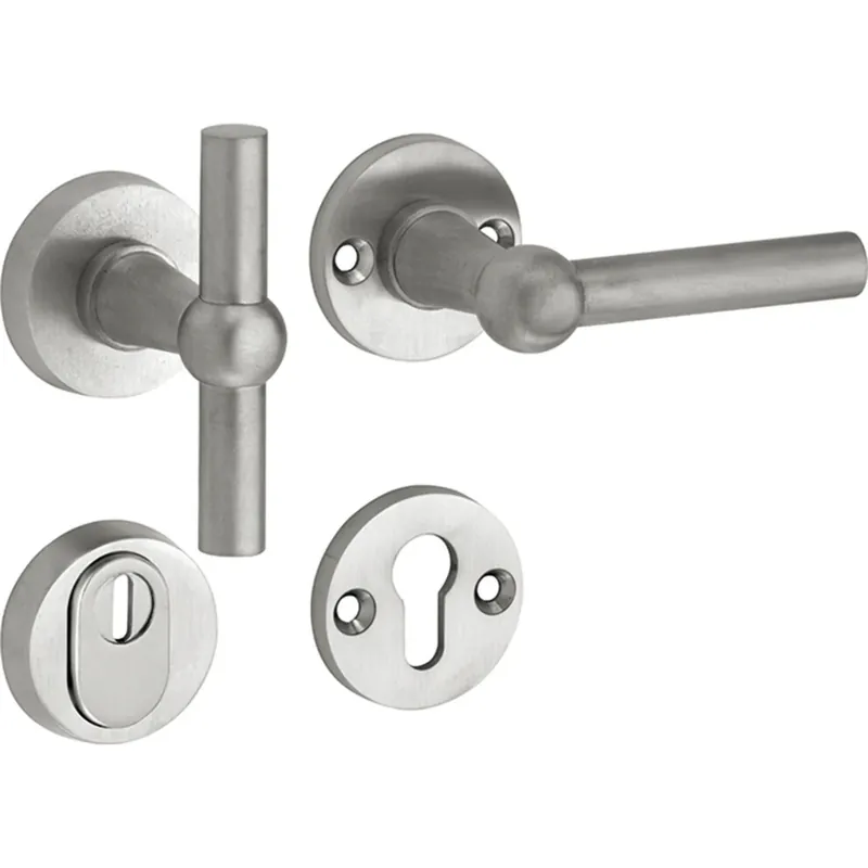 Nieuw Artitec Mi Satori SKG3 knop/kruk op rozet Chemin de Fer/Elegant m/KTB mat nikkel / mat nikkel PVD