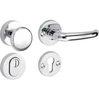 Koop Vandaag Artitec Mi Satori SKG3 knop/kruk op rozet Halfsabel m/ KTB glans chroom