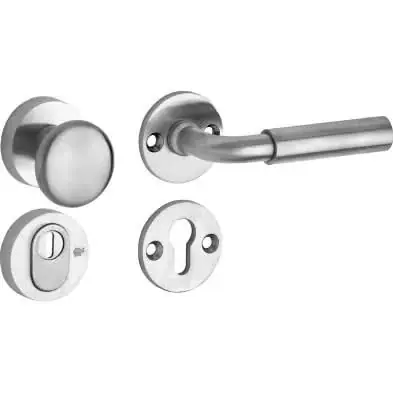 Meest Verkocht Artitec Mi Satori SKG3 knop/kruk op rozet Frankfurt m/ KTB mat nikkel / mat nikkel PVD