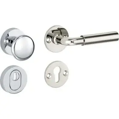 Artitec Mi Satori SKG3 knop/kruk op rozet Frankfurt m/ KTB glans nikkel / glans chroom Betrouwbaar