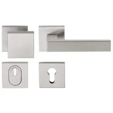 Veilige Betaling Artitec Mi Satori SKG3 knop/kruk Quattro op vierkant rozet m/ KTB rvs
