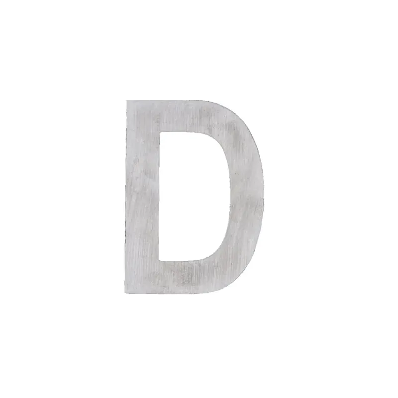 HDD Pro Huisletter Plat Klein Zelfklevend D Inox Plus Gratis Retour