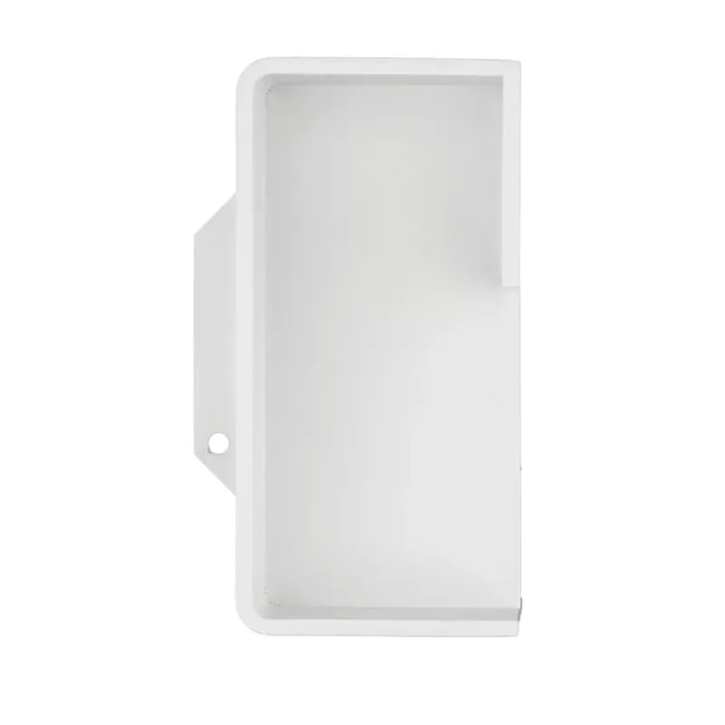 Bestseller HDD Pro Schuifdeurkom Inkapschelp Hdd Carre Massief Afgerond 40mm Wit Structuur