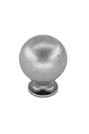 Aanbieding HHD Pro Meubelknop Kasttrekker Bol 725 . 18mm Old Silver