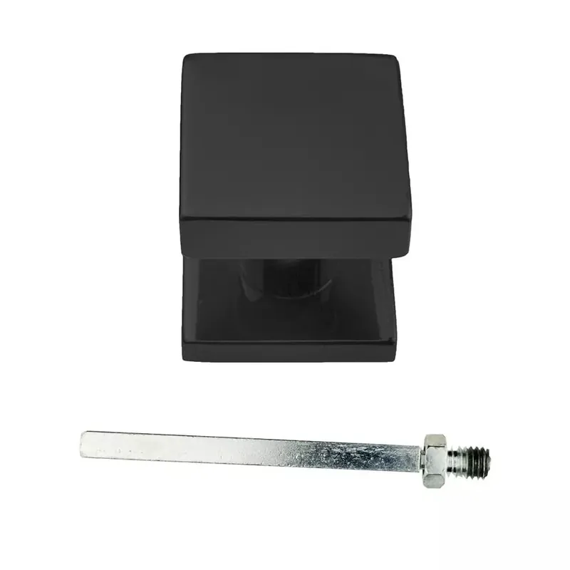 HDD Pro Voordeurknop Top Carre Op Rozas Zwart Hoge Kwaliteit