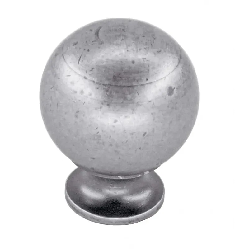 Direct Beschikbaar HHD Pro Meubelknop Kasttrekker Bol 725 . 30mm Old Silver