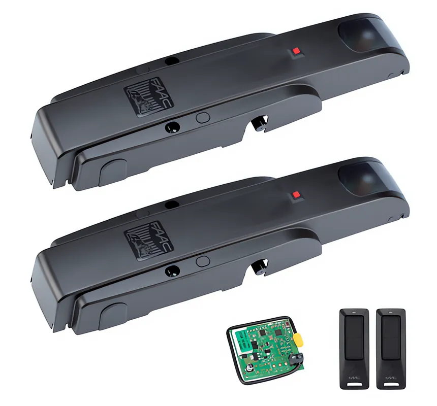 Beperkte Voorraad FAAC KIT 550/2 ENC - 230V / FDS Automatiseringskit voor binnenblijvende garagedeur