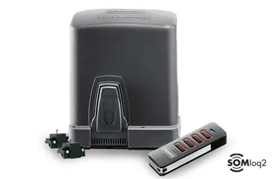 Speciale Aanbieding Sommer Runner kit 24V schuifpoortaandrijving met Pearl Vibe zender. 800 kg en 12m
