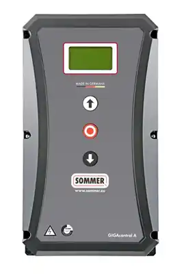 Must-Have Sommer GIGAcontrol-A-C3 besturing voor 1 motor van sectionaaldeuren, roldeuren en snelloopdeuren