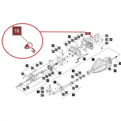 Sommer ontgrendelingsslot met 2 sleutels voor lineaire poortmotor Twist XL Beperkte Voorraad
