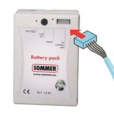 Aanbieding Sommer Accu noodvoeding 24Vdc/1,2Ah