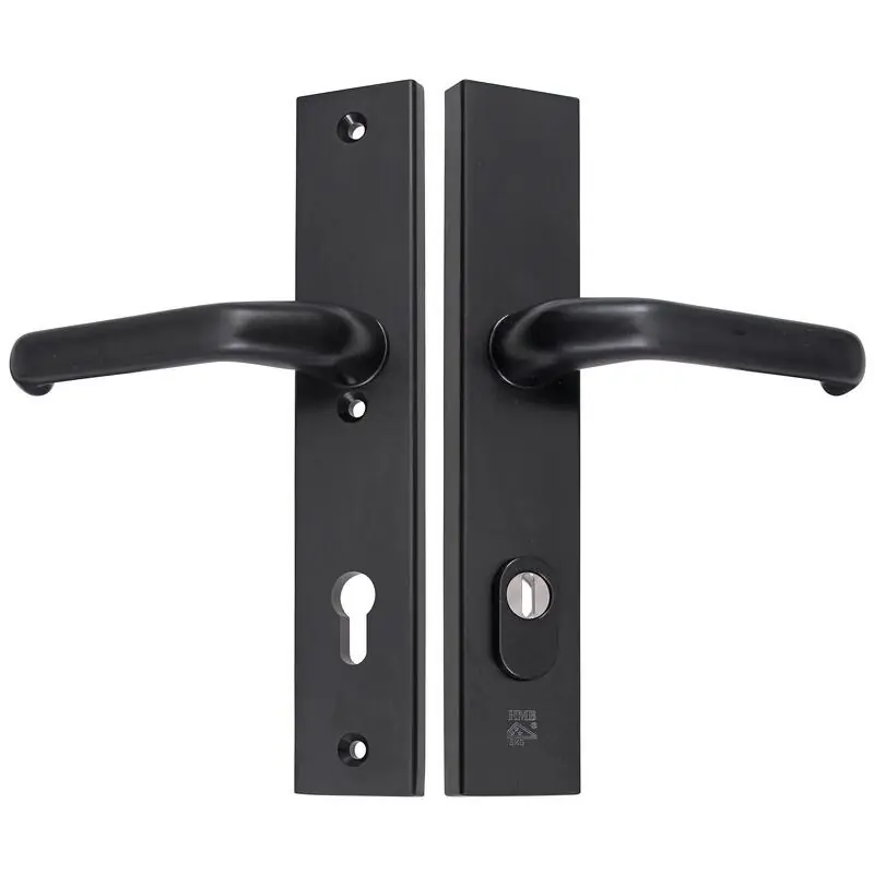 Merkproduct VEILIGHEIDSBESLAG BREED KRUK/KRUK PC92 SKG3 KERNTREK ZWART RECHTHOEKIG