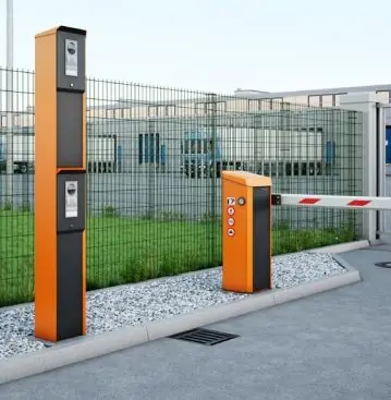Toegangszuil of kolom, eenvoudige toegang vanuit wagen & vrachtwagen Flitsaanbieding