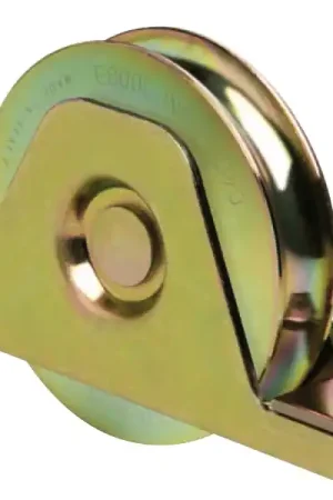 Wielen inclusief steun dubbel gelagerd Ø80mm Premium
