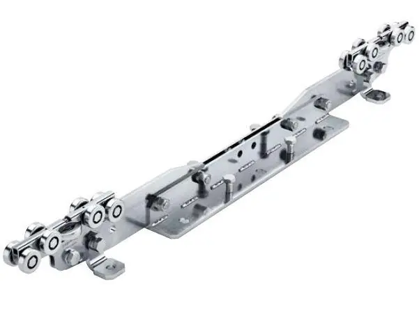 Op = Op Comunello CGA-600 Bullet regelbare wielenset met 18 wielen zelfdragend