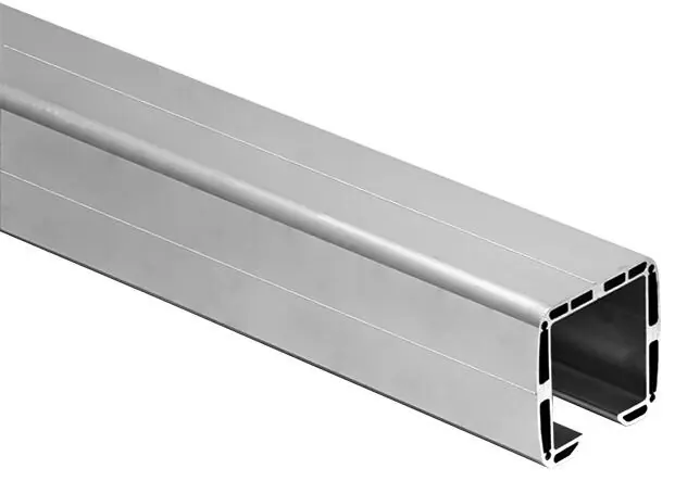 Koopje Comunello looprail 345 aluminium voor vrijdragende poorten