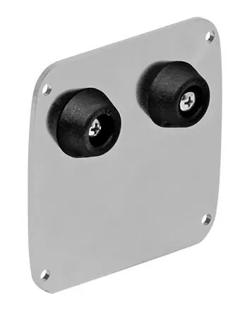 Comunello eindplaat voor aluminium rail Fabrieksprijs
