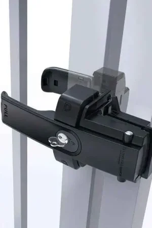 LokkLatch poortslot met Push/Pull hendel Op = Op