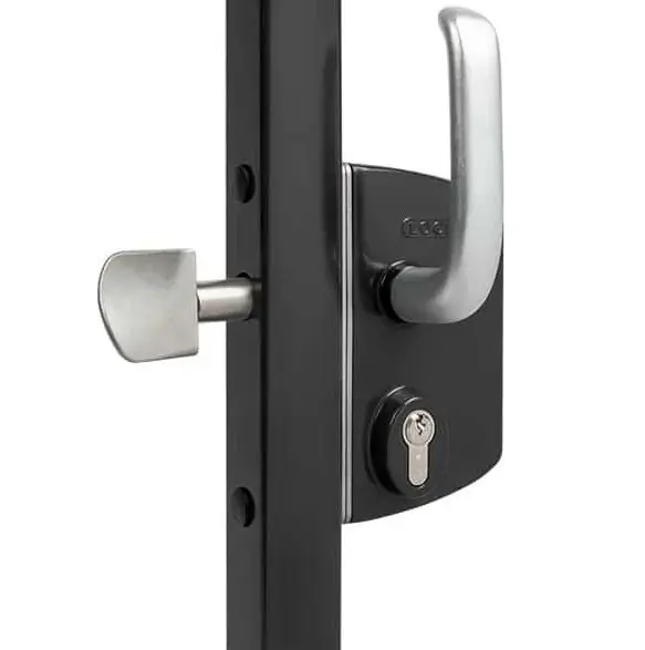 Locinox Schuifpoortslot aluminium met RVS binnenwerk Beperkte Voorraad