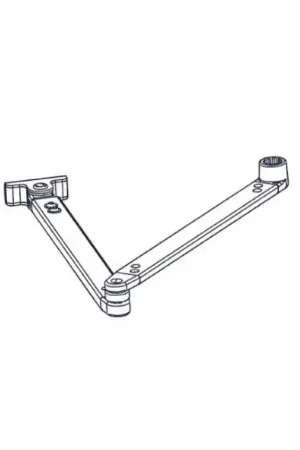 Finale Uitverkoop Dorma ED100 ED250 standaard duwarm zilver
