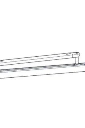 Dorma ED100 ED250 glijarm trekkend zilver Snelle Levering