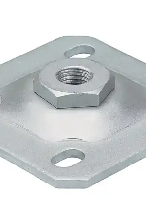 Superprijs Locinox Muurplaat voor scharnieras M12 - M16 - M20