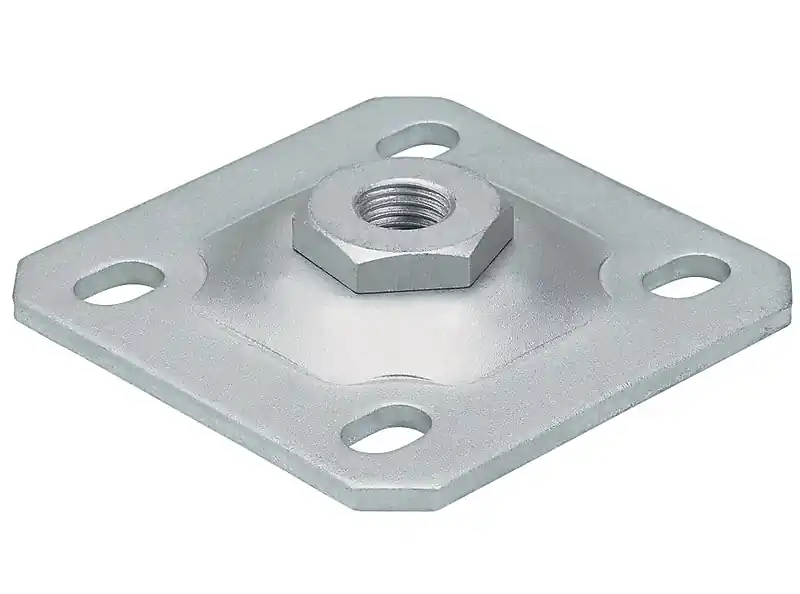 Superprijs Locinox Muurplaat voor scharnieras M12 - M16 - M20