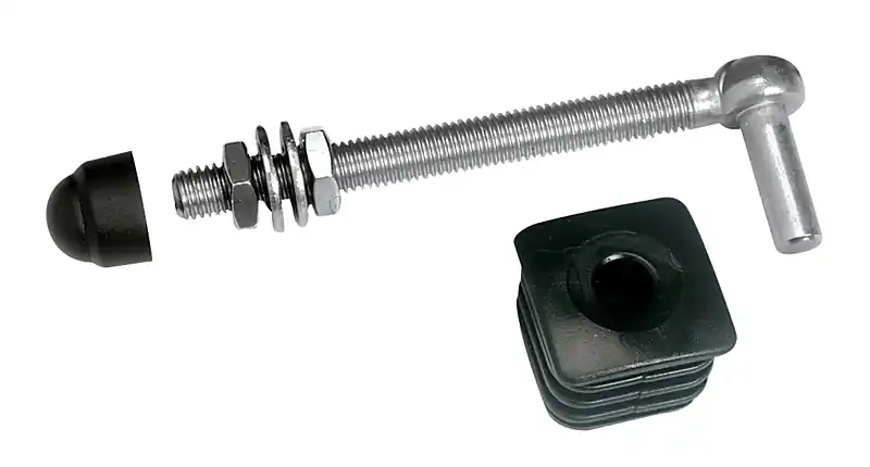 Express Levering Locinox Scharnier voor tuinpoorten met polyamide dop