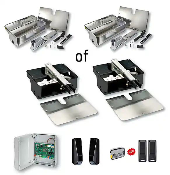 Faac KIT 770N Ondergrondse poortaandrijving Op = Op