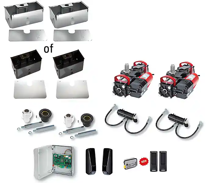Goedkoop Faac KIT S800H Ondergrondse poortaandrijving 24V