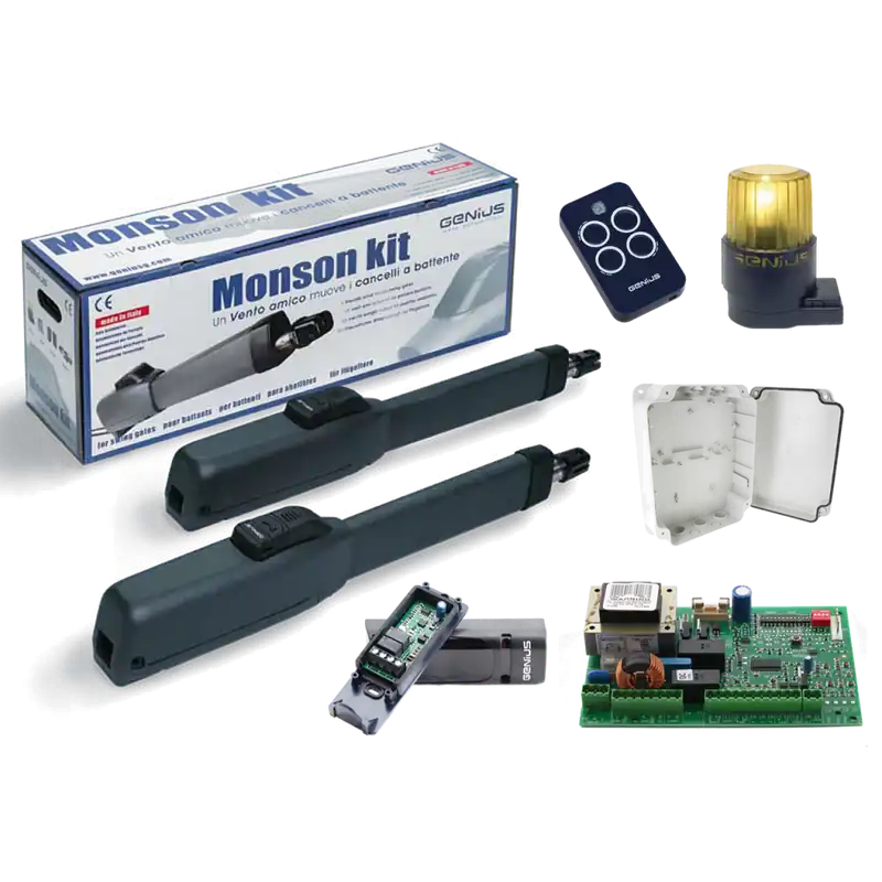 GENIUS KIT DRAAIPOORTOPENER MISTRAL BRAIN 15 Veilige Betaling