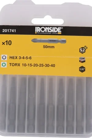 Aanbieding schroefbitset lang ironside