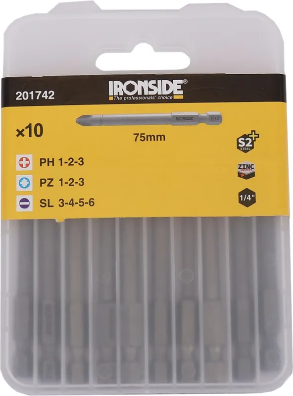 schroefbitset lang ironside Populair