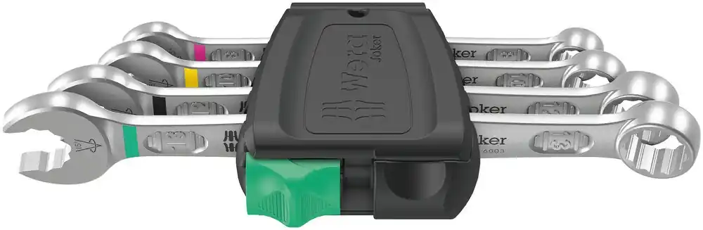 ring/steeksleutelset joker wera Direct Beschikbaar