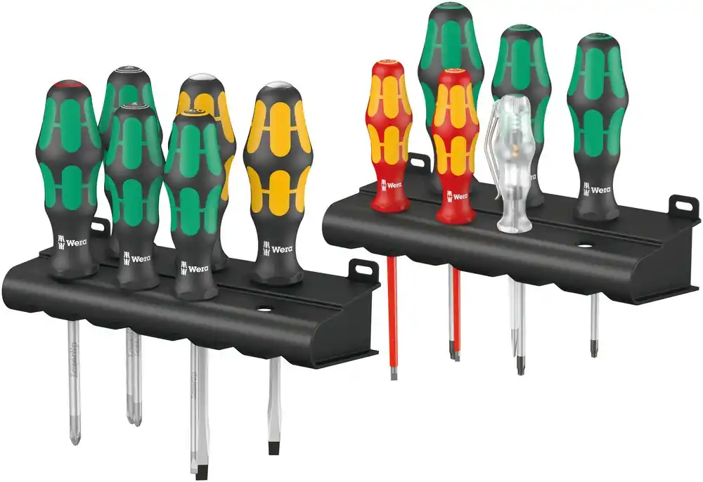 Flitsaanbieding schroevendraaierset combi wera