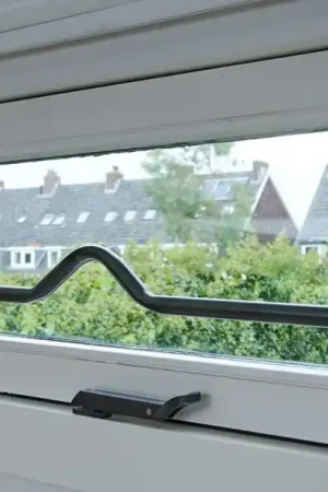 Superprijs barrierestang wit secubar skg**
