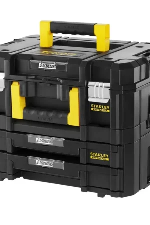 Flitsaanbieding opbergkoffer set stanley fatmax