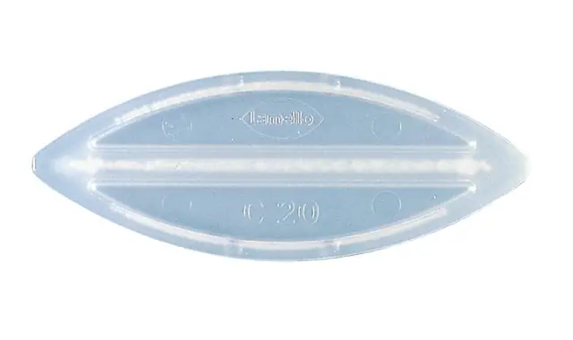 Bestseller verbindingsplaat transparant lamello