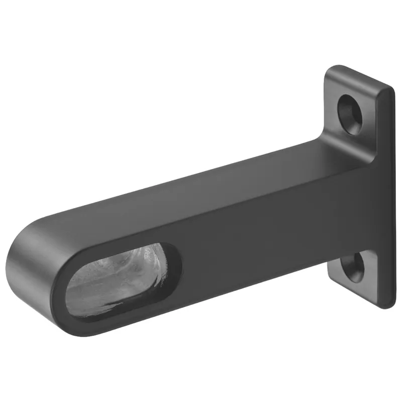 Express Levering eindsteun aluminium mat zwart hermeta